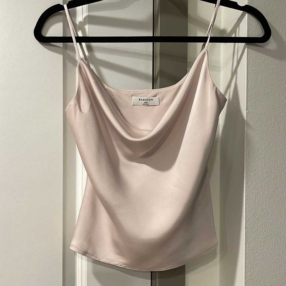 Aritzia cowl neck top